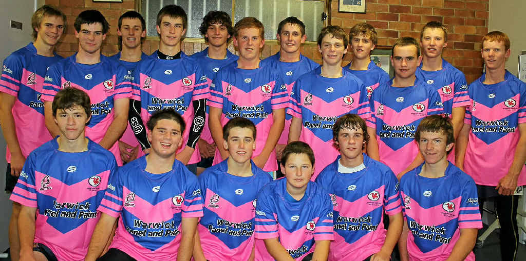 The under 16s Collegians will help raise much needed funds for the Kim Walters Choices Program today at the Father Ranger Oval.